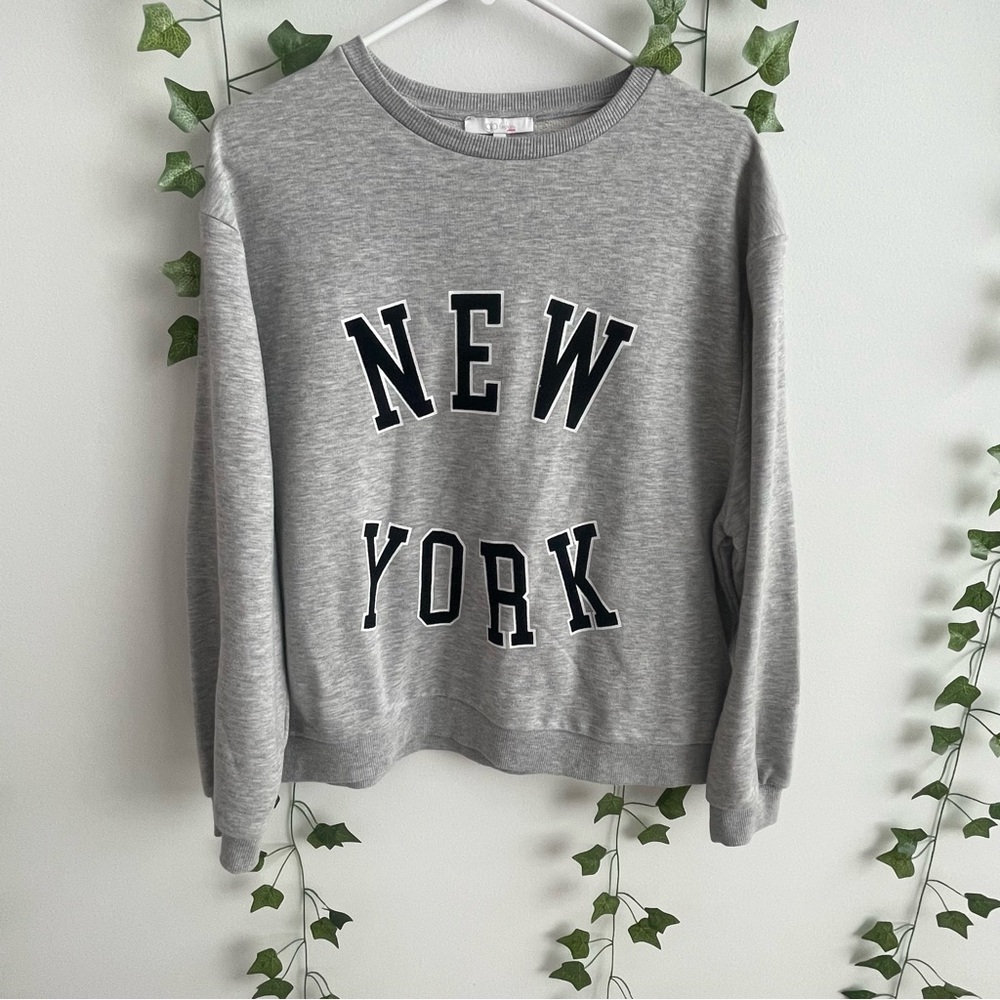 Francescas Gray New York Sweatshirt